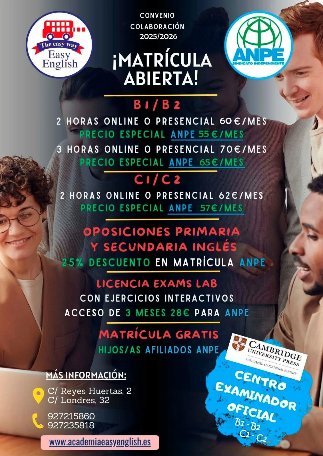 Acuerdo de Colaboración ANPE 2025/2026: Ventajas Exclusivas para Docentes en Cáceres